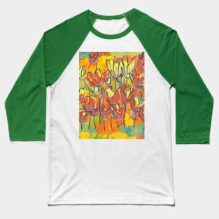 Autumn flowers Baseball T-Shirt